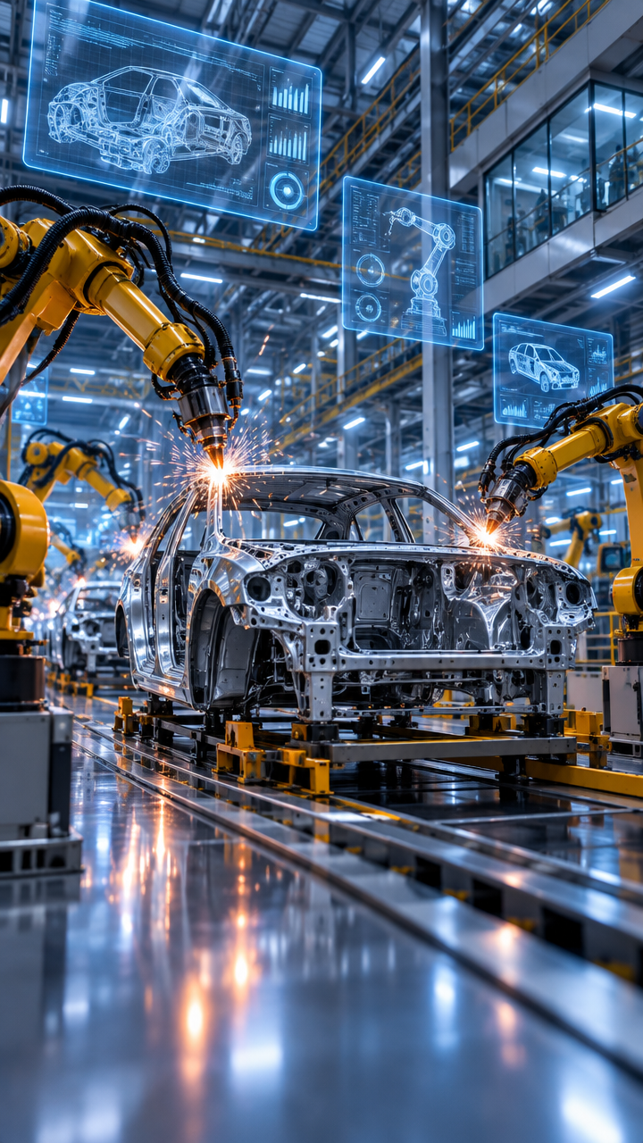 Tecnología Nexoraw 360: Industria automotriz y manufactura