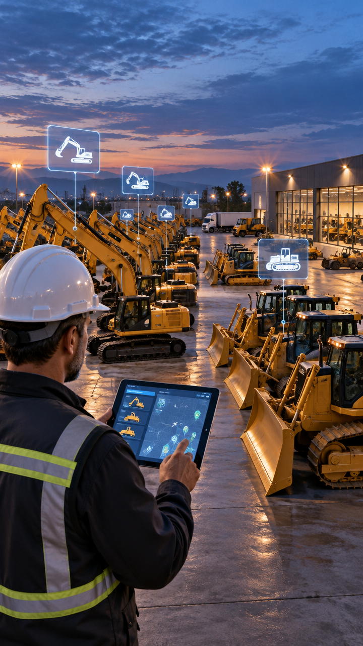 Tecnología Nexoraw 360: Construcción y maquinaria pesada